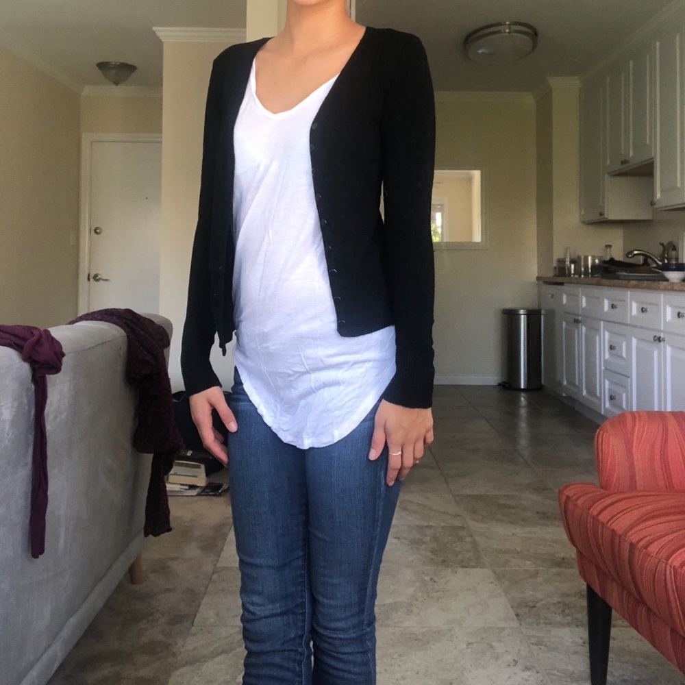 Super Soft Black Cardigan